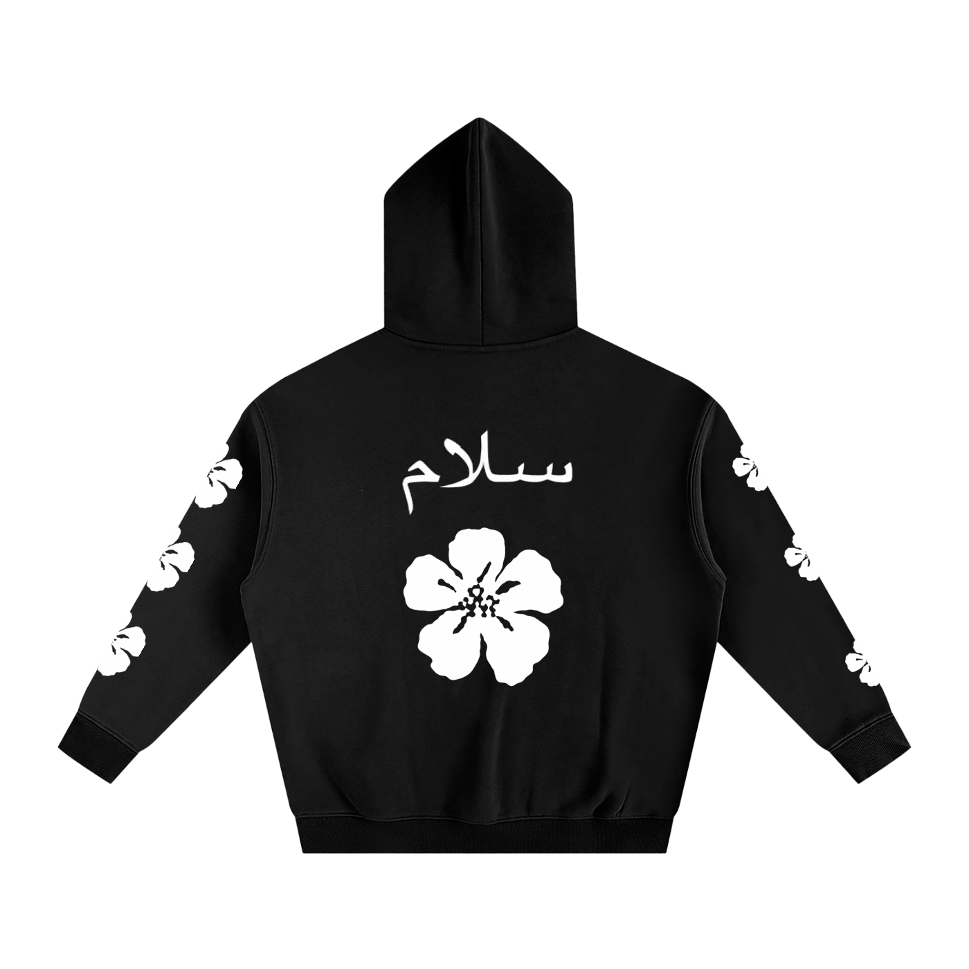 flower arab hoodie design