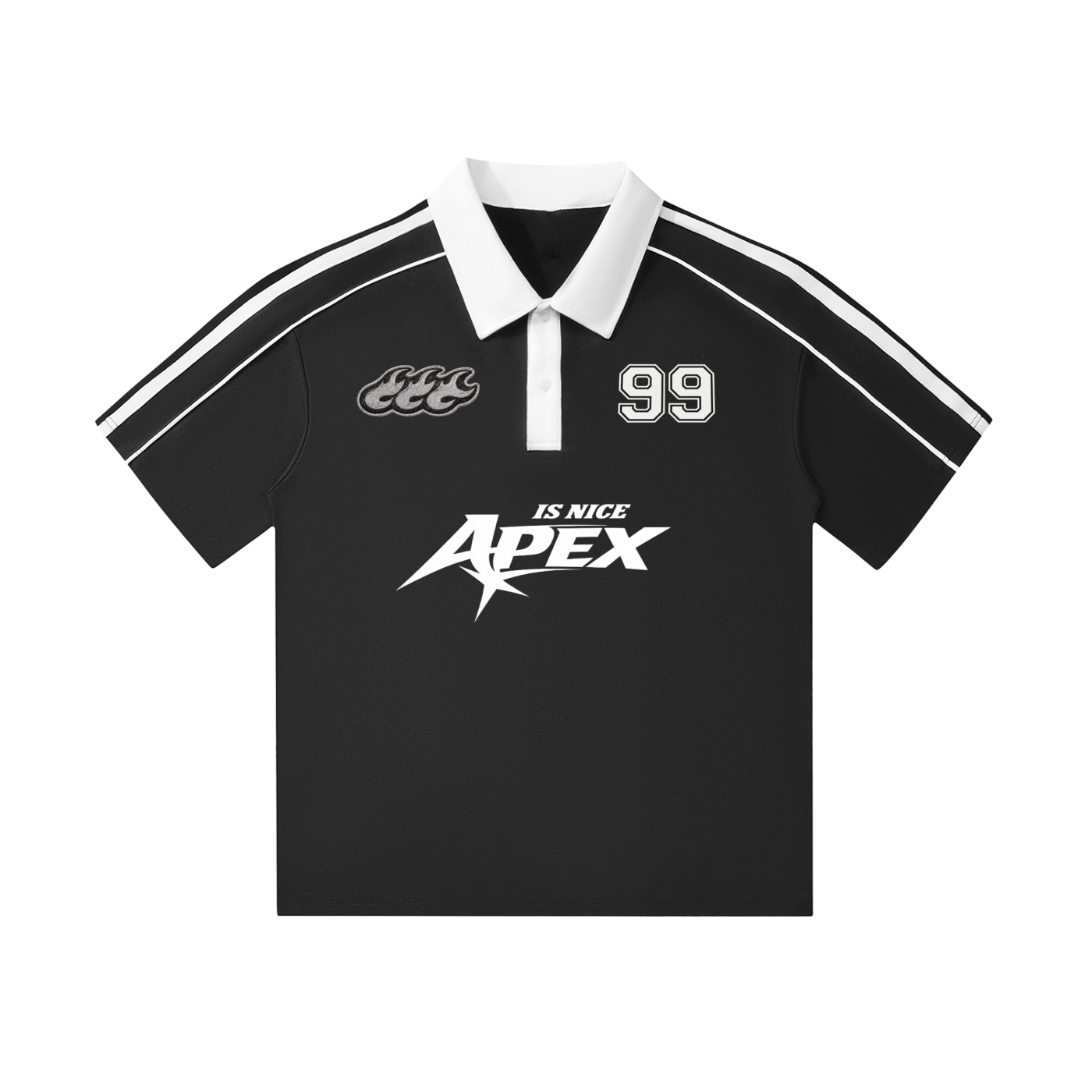Apex designed polo