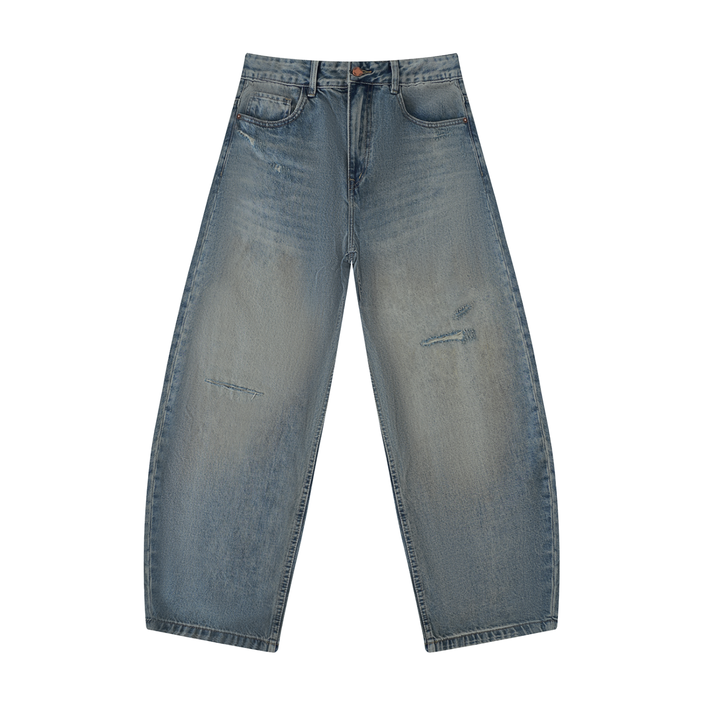 baggy ripped jeans streetwear