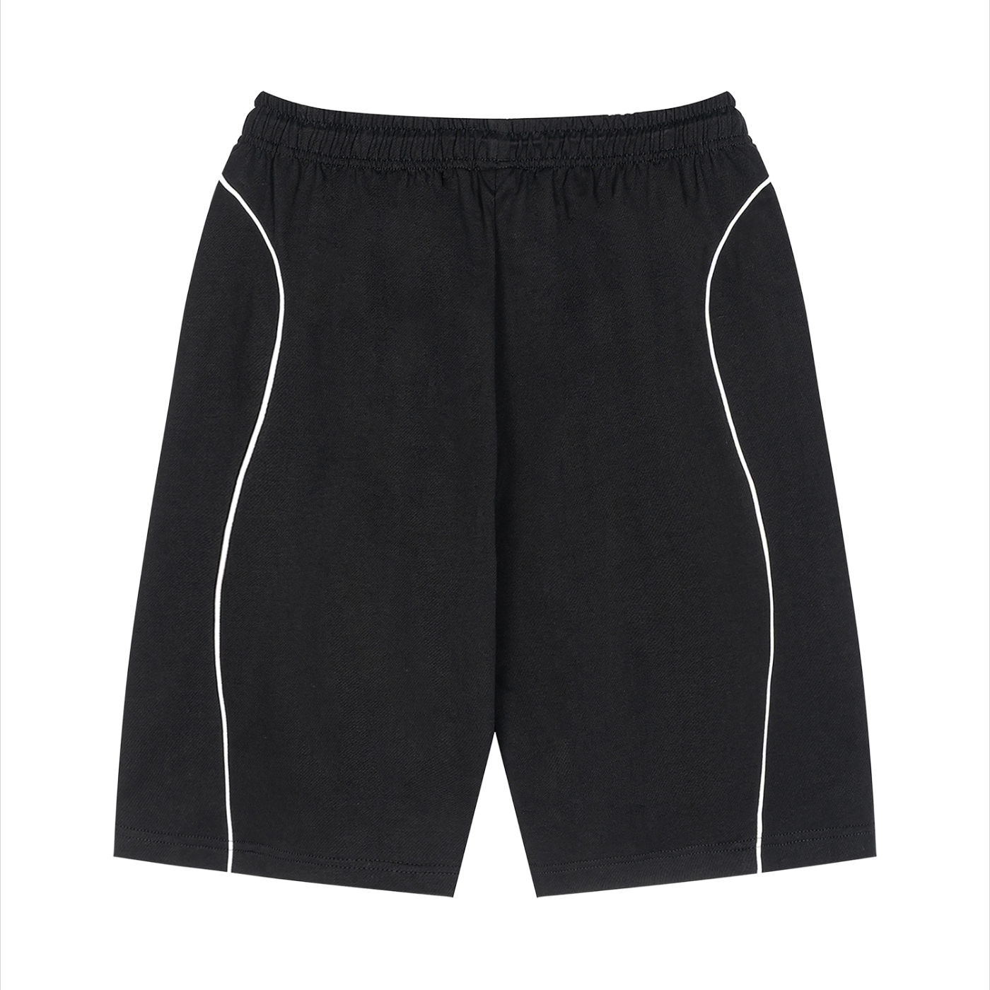 555 shorts with line design